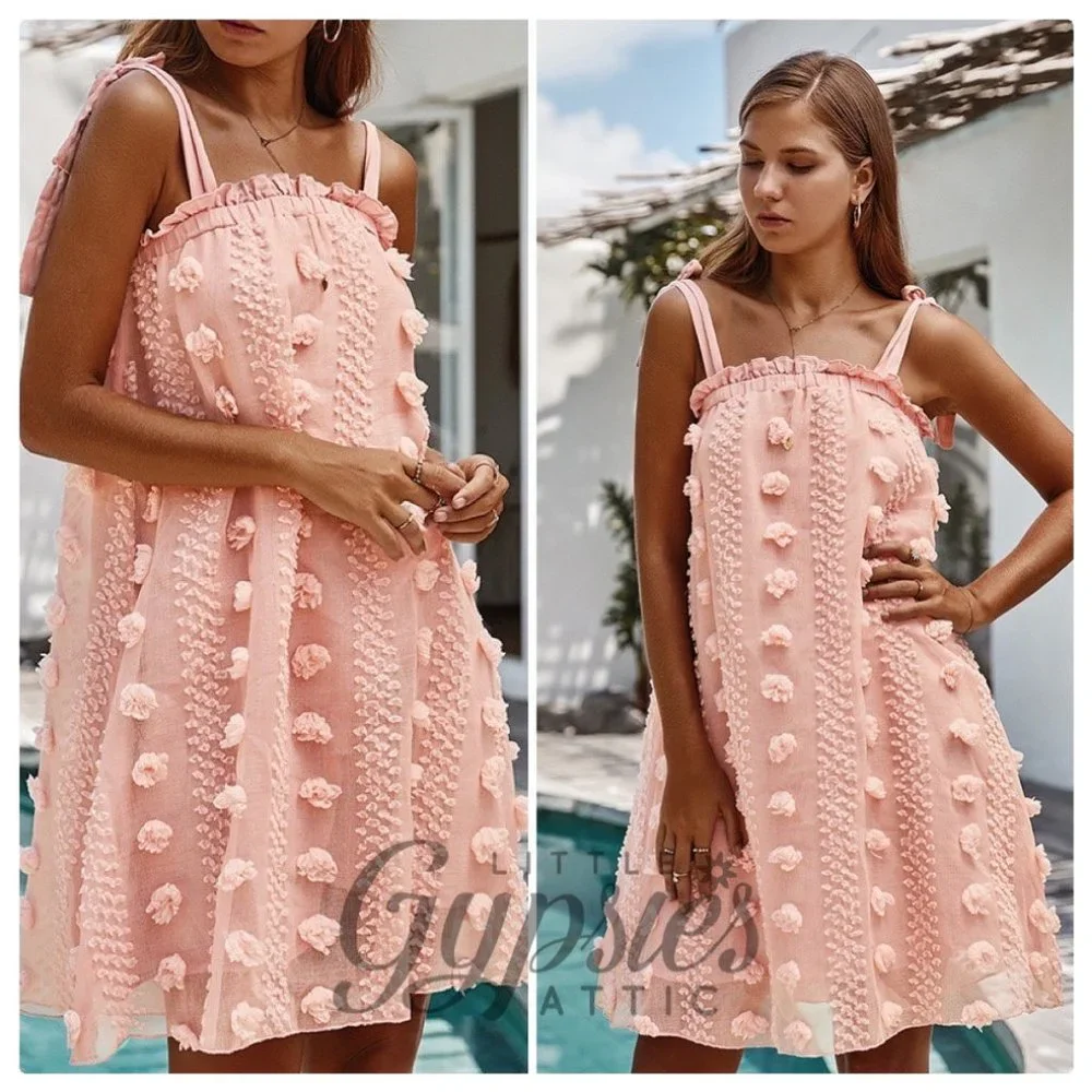 Little Gypsie's Sling Strap Loose Fit Dress - Picture 4 of 15